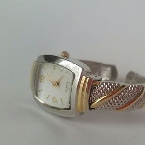 Watch jewelry silver and gold